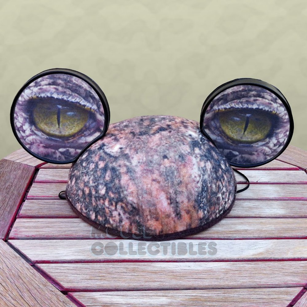 Disney Dinoland USA Primeval World Dinosaur T-Rex Jurassic Lenticular Ears Hat